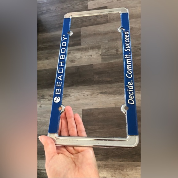Beachbody License Plate Frame EUC ! - Picture 3 of 11